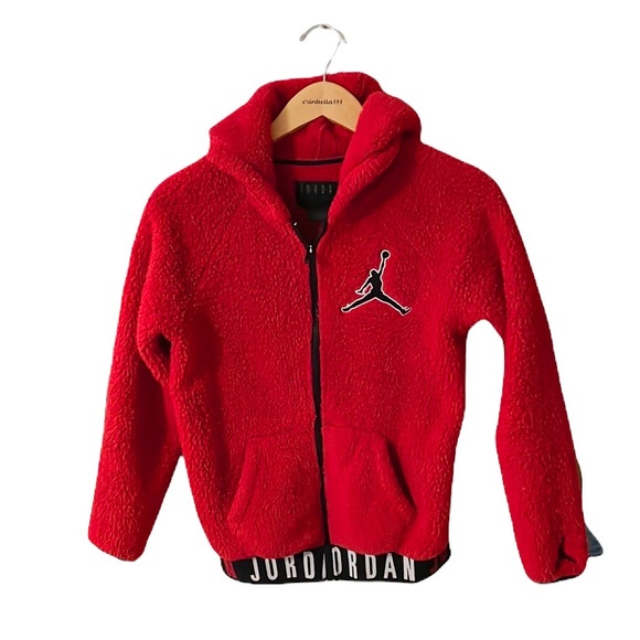 Jordan Other - Air Jordan Red Sherpa Jacket
